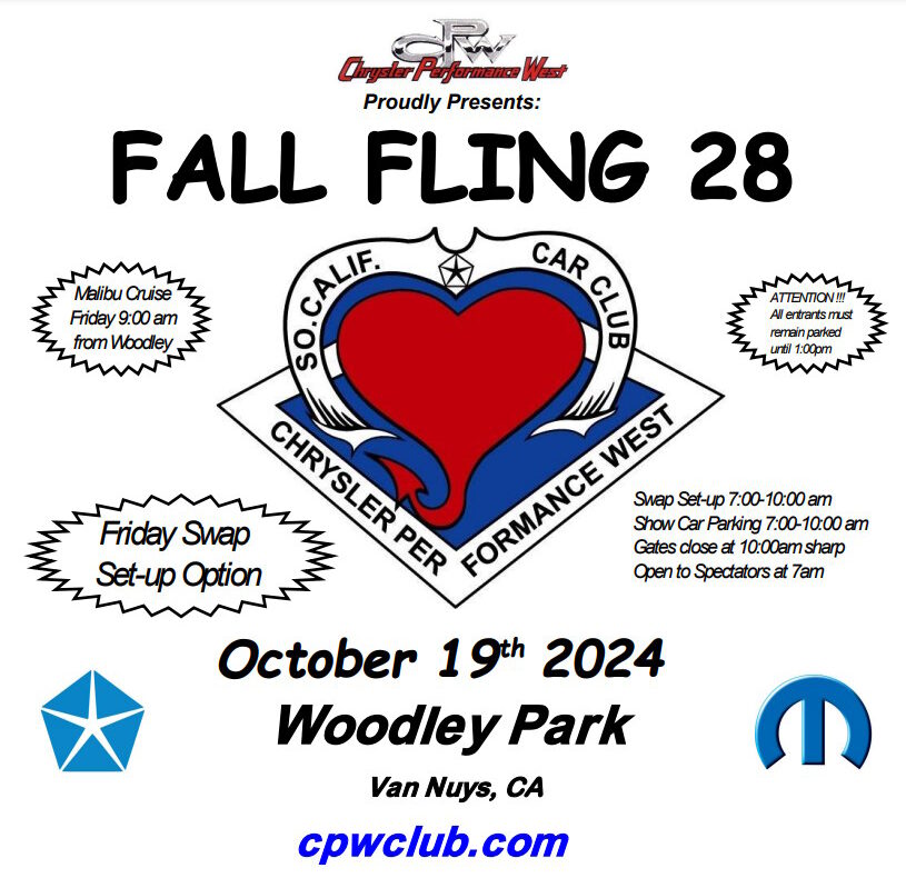 Chrysler Performance West Fall Fling 2024 Image