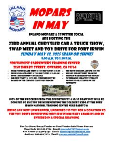 Mopars in May Show Flyer